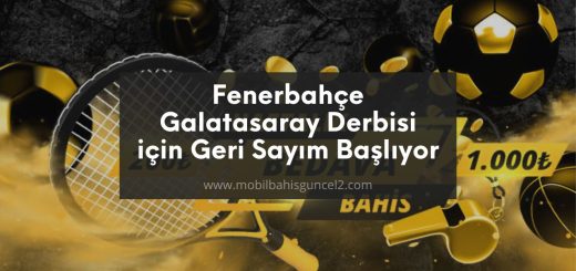 Fenerbahçe Galatasaray Derbisi